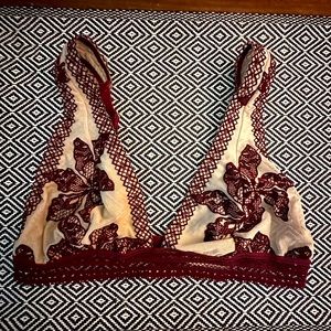 Free People bralette Medium, barely worn. My chest is a 36C slightly too small